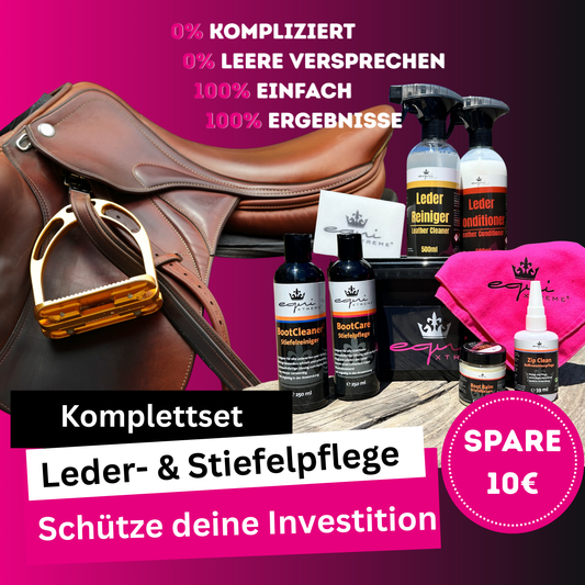 equiXTREME Leder- und Stiefelpflege Komplettbox
