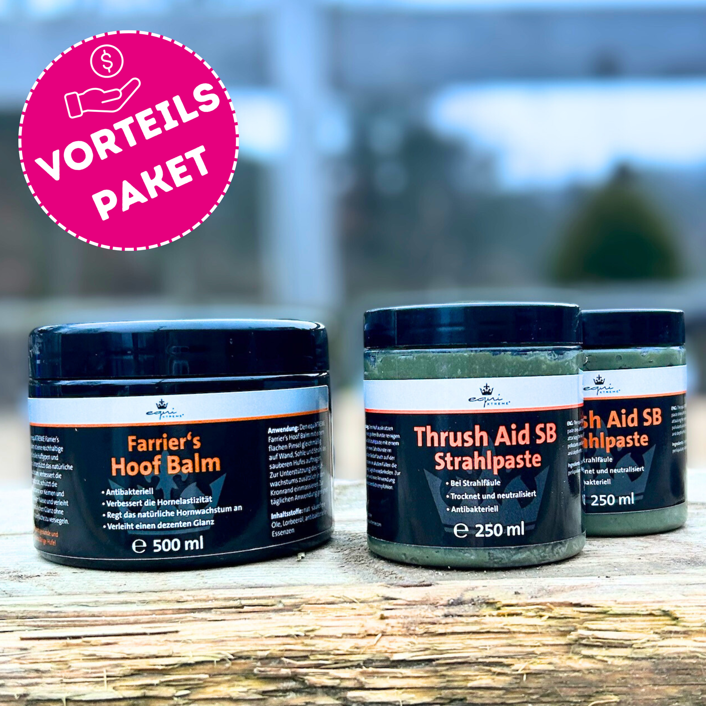 Huf-Duo bei Strahlfäule & Co