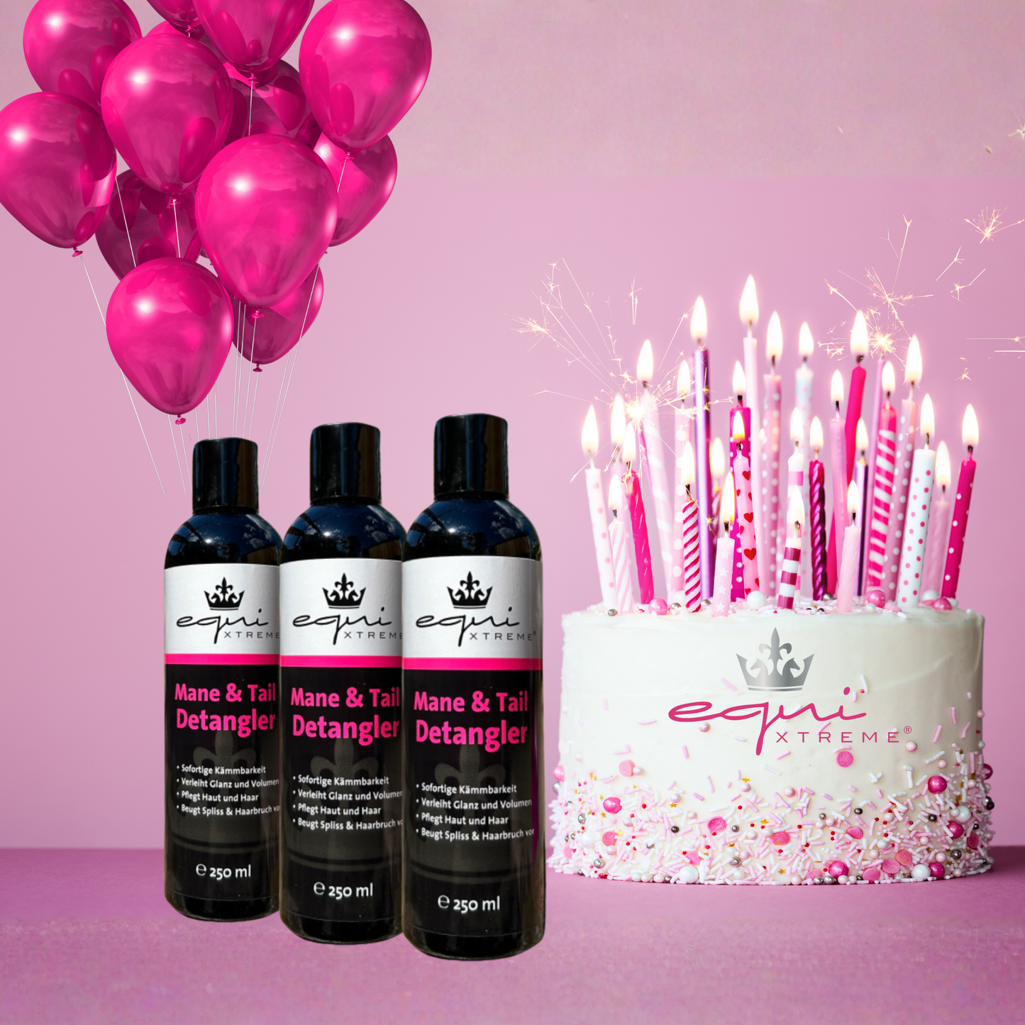 3er Bundle - Mane&Tail Detangler - unschlagbar geschmeidiges Langhaar