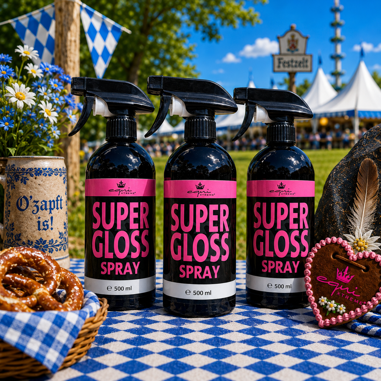 3 für 2 - Super Gloss Spray - Der EXTRA Glanz für dein Pferd