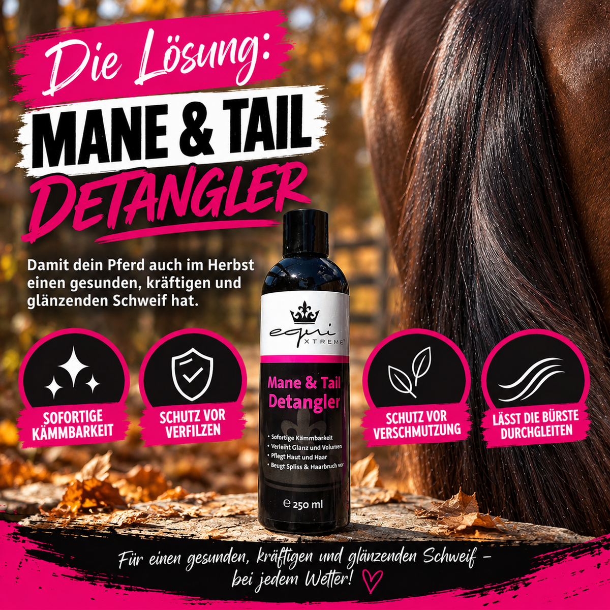Mane&Tail Detangler - Die Nr. 1 der Langhaarpflege