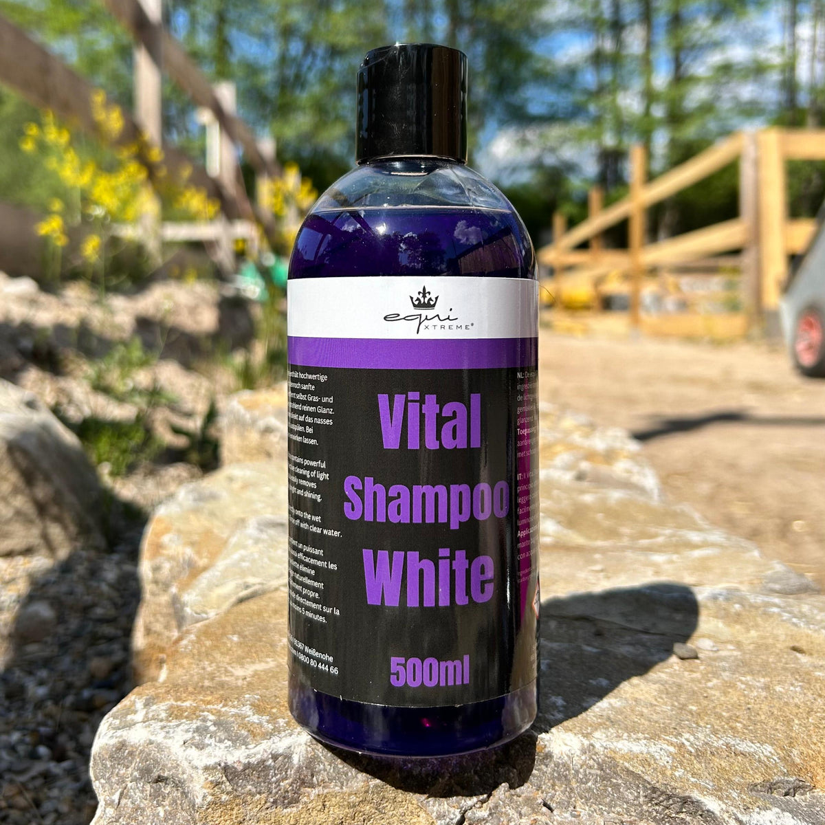 Vital Shampoo White 500 ml – Silbershampoo für Schimmel